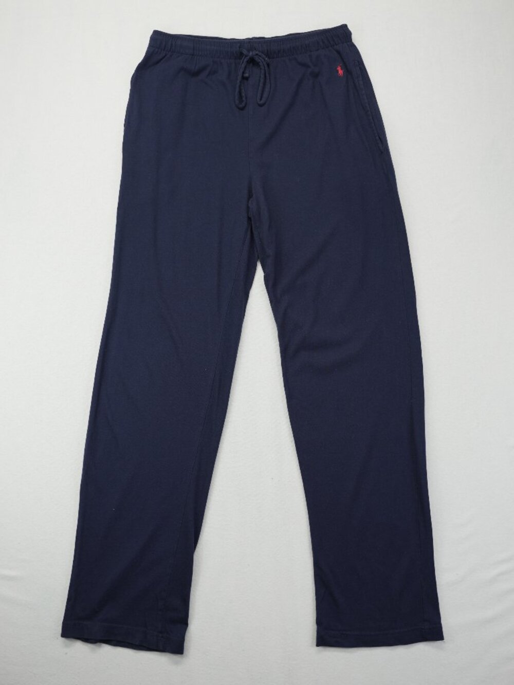 Polo Ralph Lauren Navy Pima Cotton Blue Sleepwear Pants Sz S Cozy Jogger Preppy